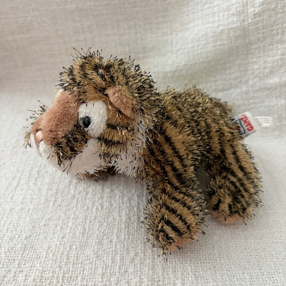 GANZ Webkinz Lil' Kinz Tiger Plush Stuffed Animal 5 Inch Cute Cuddly Toy Gift